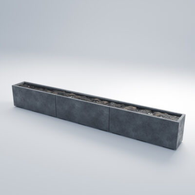 Zestaw 3 betonowych donic modułowych KHOVD