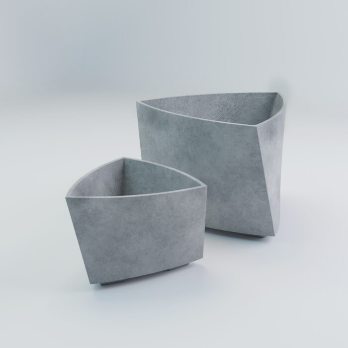 MADRID S (1) Betonowe donice - model Madrit