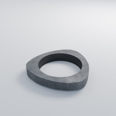 Element betonowej donicy do samodzielnego montażu