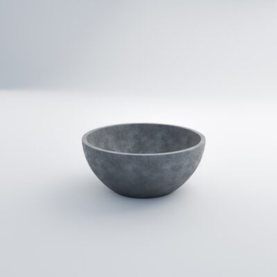 Betonowa donica VIENNA M - półkula 60x26 cm