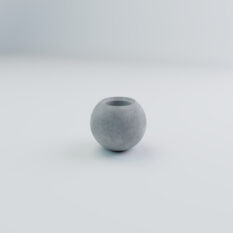 Donica betonowa w kształcie kuli