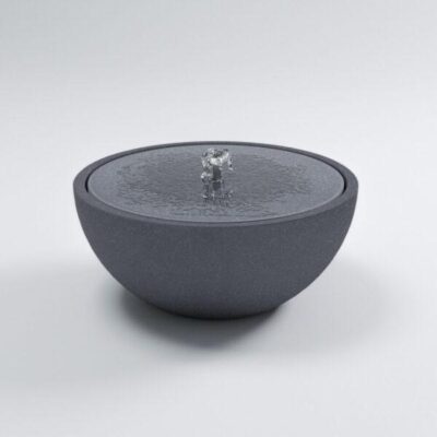 Fontanna z betonu architektonicznego