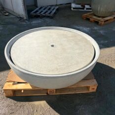 Betonowa fontanna VIENNA XL - naturalny beton (4)