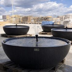Betonowa fontanna do ogrodu polskiej produkcji
