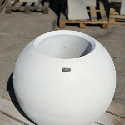 Betonowa donica SPHERE L - kula 80x70 cm
